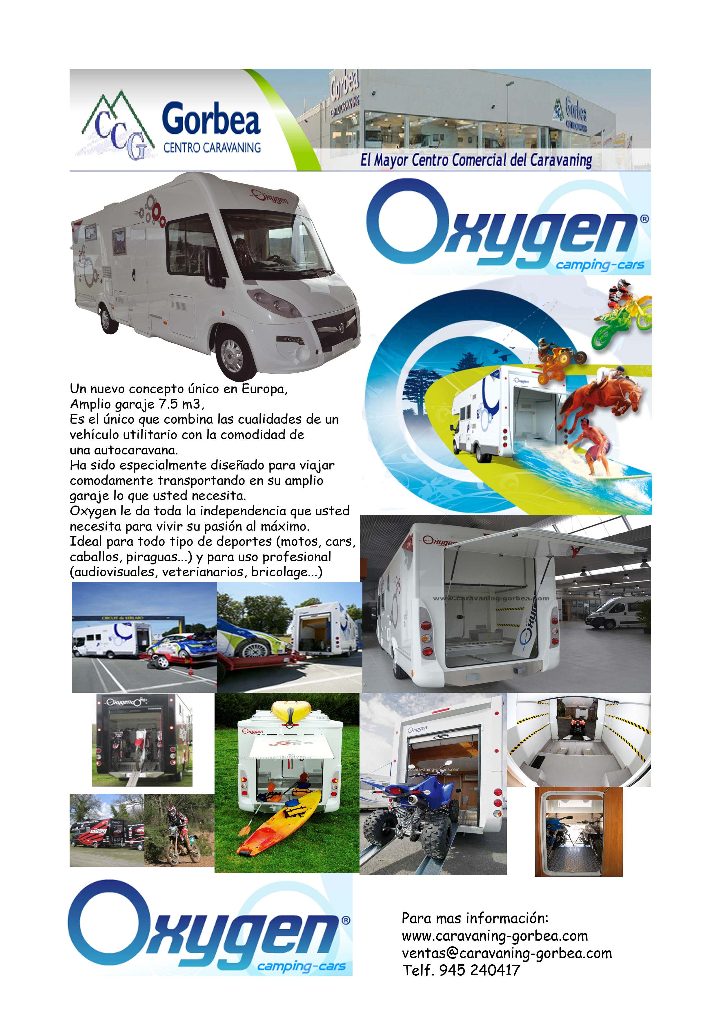 Caravanig Gorbea Oxigen promocion 2012