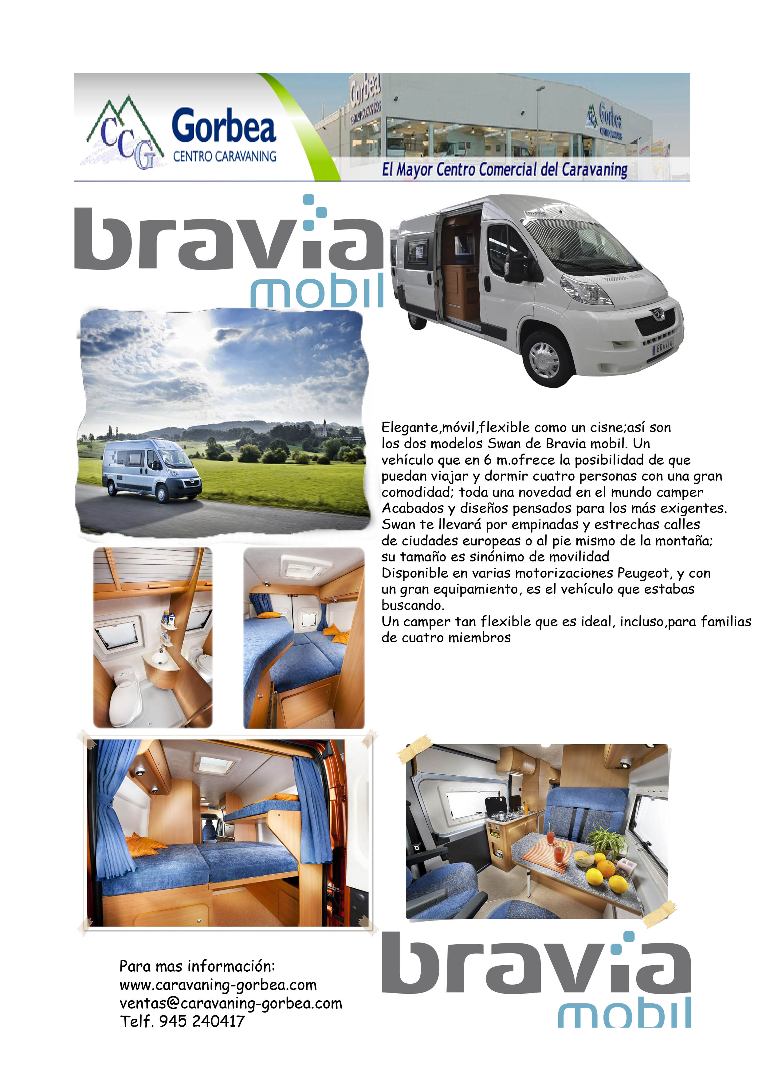 Caravaning Gorbea Bravia promocion 2012